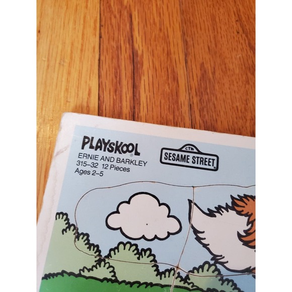 Playskool sesame street puzzles lot bundle of 2 - Picture 3 of 8